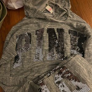 Victoria's Secret Pink bling outfit